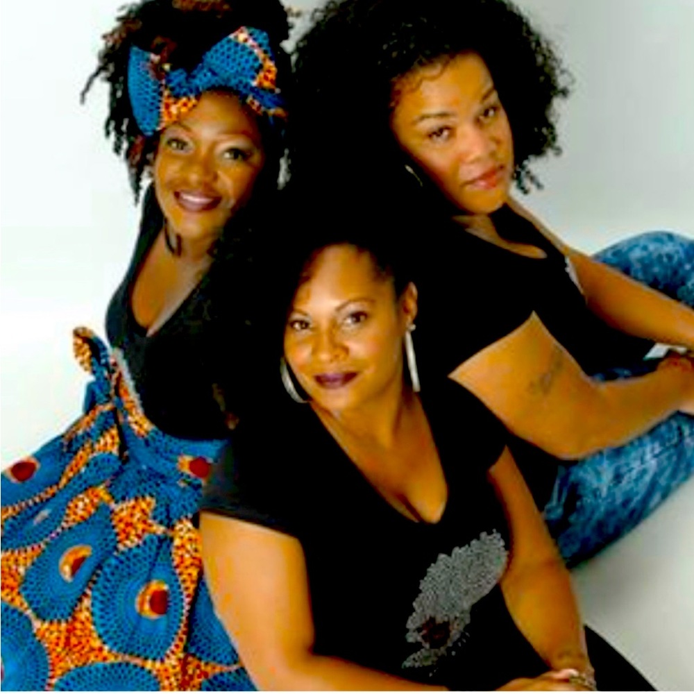 African Print Head tie & Skirt